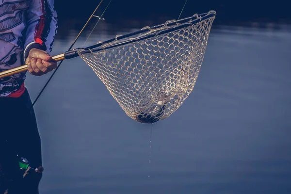 Hobby Öring Fiske Bakgrund — Stockfoto