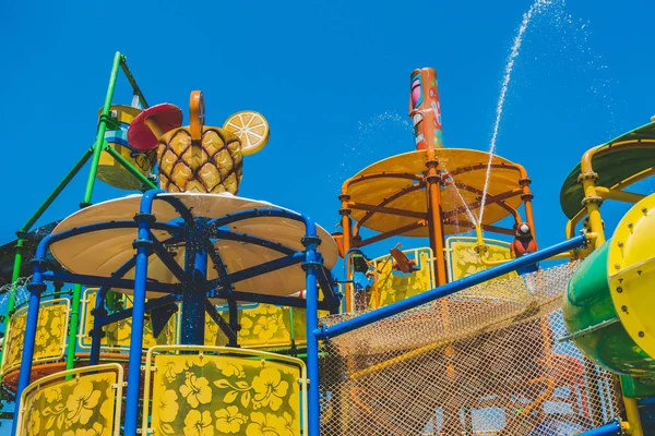 Parque acuático infantil en el resort —  Fotos de Stock