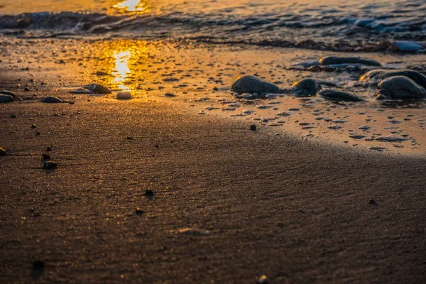 Magnifica alba sul mare — Foto Stock