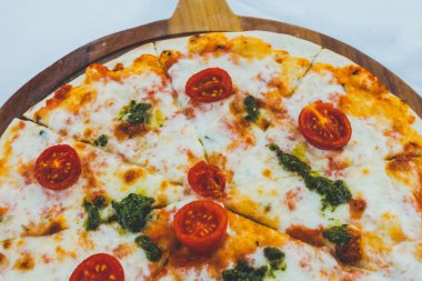 Çok lezzetli iştah açıcı pizza