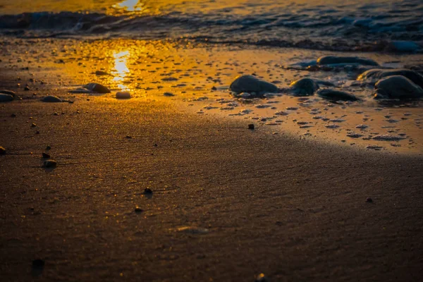 Wspaniały wschód słońca nad morzem — Zdjęcie stockowe