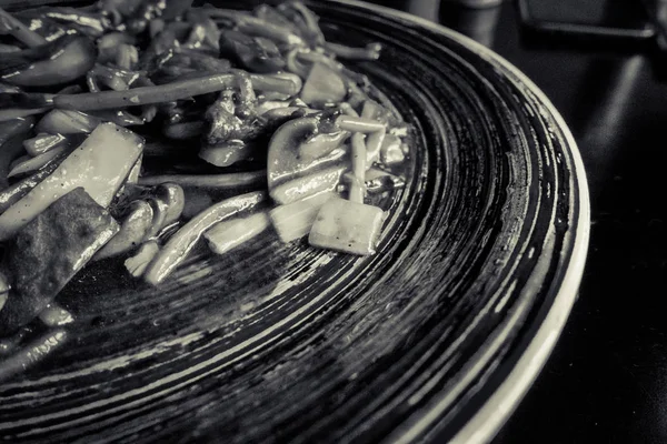 Vitela Com Legumes Cozinha Chinesa — Fotografia de Stock