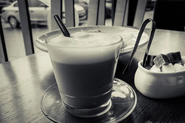 Ранкова Кава Кафе — стокове фото