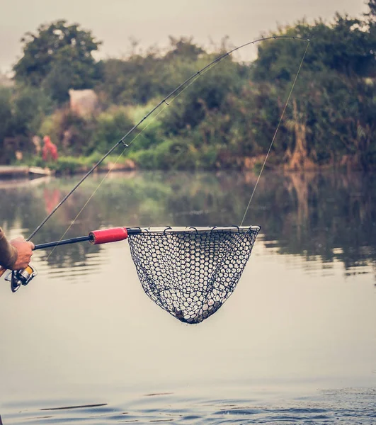 Hobby Fondo Pesca Trucha — Foto de Stock