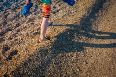 Tatil beldesinde muhteşem sahil