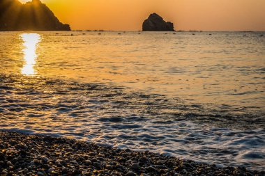 Güzel bir tatil beldesi doğarken