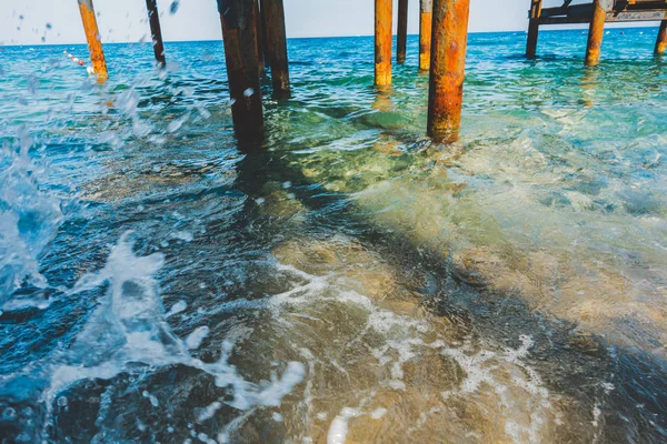 リゾートの壮大な海辺 — ストック写真