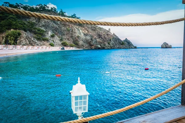 Fundo de férias de verão. Mar bonito — Fotografia de Stock