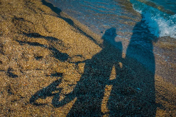 리조트의 웅장한 해변 — 스톡 사진
