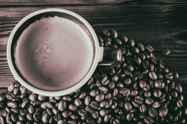 Kahve Tema, kahve çekirdekleri