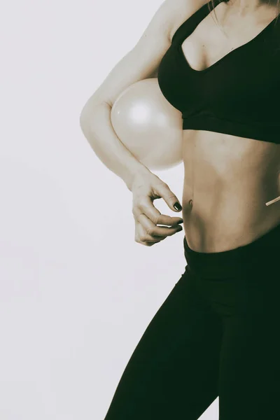 Sexy fitness vrouw — Stockfoto