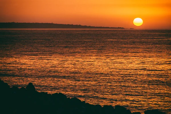 A paisagem marinha. Viagem marítima a Creta — Fotografia de Stock