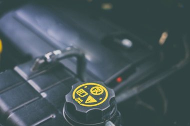 Vinnitsa, Ukrayna - 25 Haziran 2017 : T altında arabanın iç