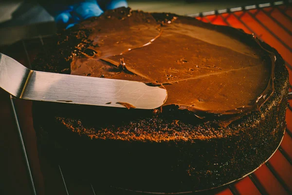 Süßwarenküche Kuchen Und Gebäck Kochen — Stockfoto