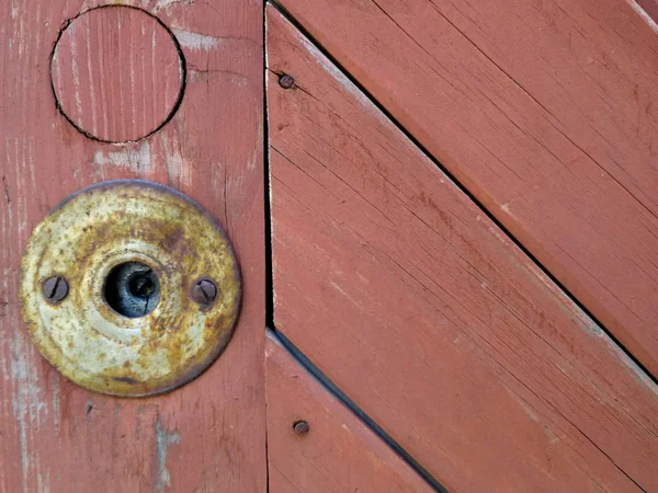 Lock on the old door — Stock Photo, Image