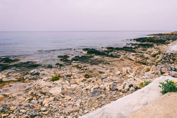 Marinmålning. Sea Trip till Kreta — Stockfoto