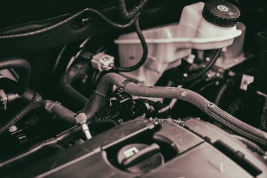 Makine yakın çekim motoru