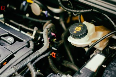 Vinnitsa, Ukrayna - 25 Haziran 2017 : T altında arabanın iç