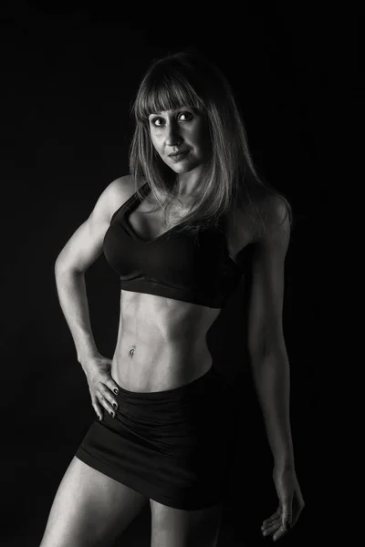 身强体壮的女运动员 — 图库照片