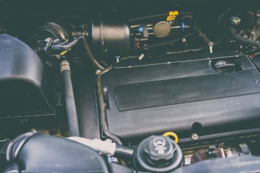 Vinnitsa, Ukrayna - 25 Haziran 2017 : T altında arabanın iç