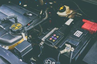 Vinnitsa, Ukrayna - 25 Haziran 2017 : T altında arabanın iç