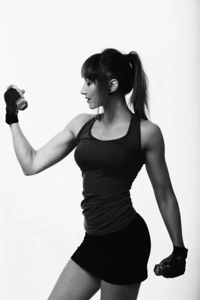 Mujer fitness sexy — Foto de Stock