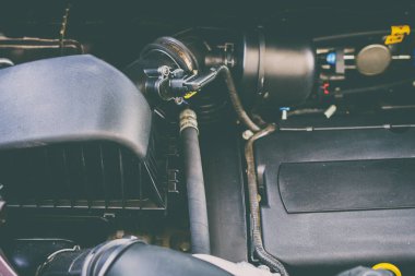 Vinnitsa, Ukrayna - 25 Haziran 2017 : T altında arabanın iç