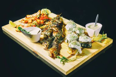 Lezzetli Restoran gıda