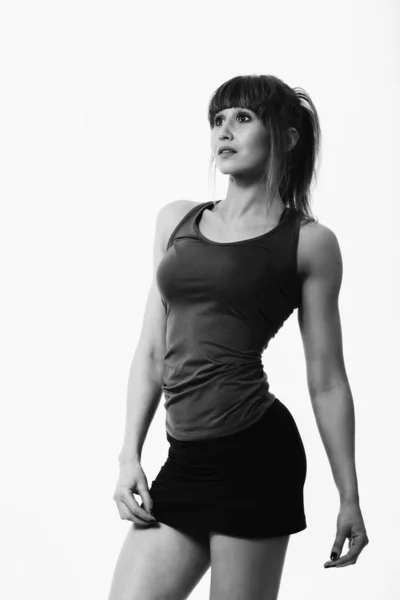 Sexig fitness kvinna — Stockfoto