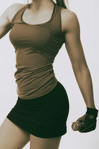 Fitness girl posing — Stock Photo, Image