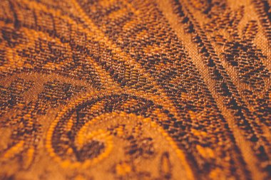 Kahverengi gölge kumaş dokusu