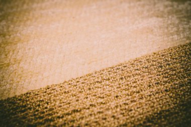 kahverengi kumaş dokusu yakın çekim