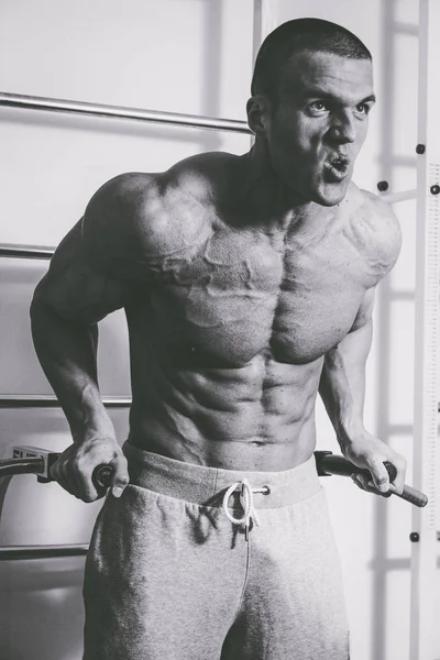 Entrenamiento en el gimnasio — Foto de Stock