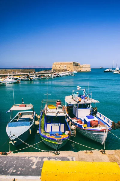 Paesaggio marino. Gita in mare a Creta — Foto Stock