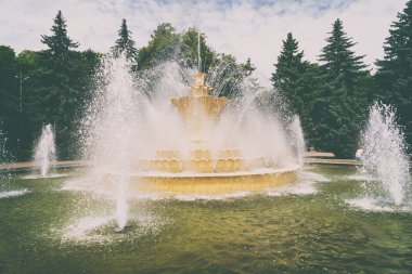 Parktaki güzel çeşme