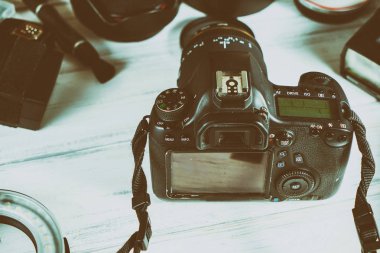 lensler, yanıp söner ile kamera