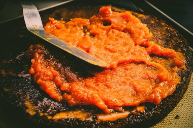 Hazırlık pasta, Pastalar reçel Yayilim