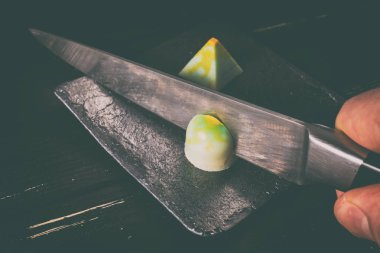 El yapımı tatlılar. Çikolata şekerleme