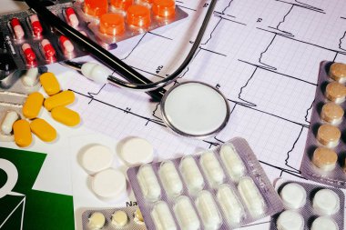 Arka plan Tema Farmakoloji, tablet