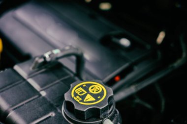 Vinnitsa, Ukrayna - 25 Haziran 2017 : T altında arabanın iç