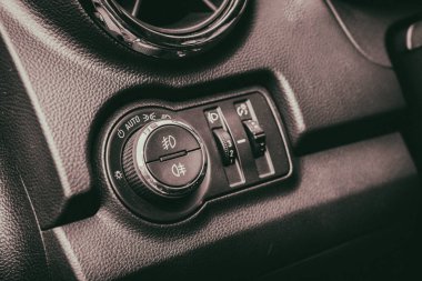 Vinnitsa, Ukrayna - 25 Haziran 2017 :Aracın сabini