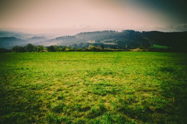 Dağlık bir alanda güzel sahne