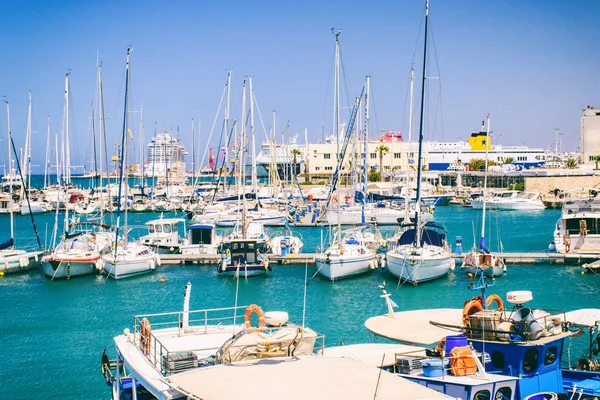 A paisagem marinha. Viagem marítima a Creta — Fotografia de Stock