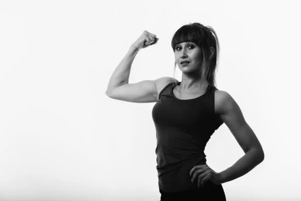 Sexy Fitness-Frau — Stockfoto