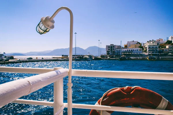 Θαλασσογραφία. Θαλάσσιο ταξίδι στην Κρήτη — Φωτογραφία Αρχείου