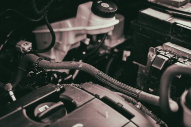 Makine yakın çekim motoru