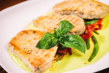 lezzetli restoran gıda, seçici odak