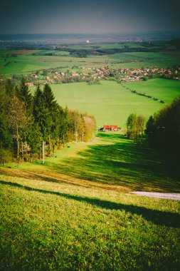 Dağlık arazinin zarif görünümü