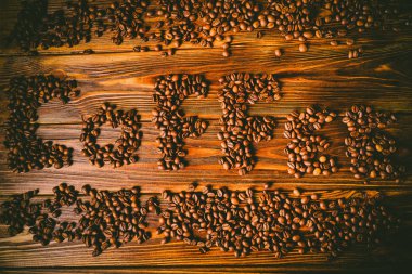 Kahve Tema, kahve çekirdekleri