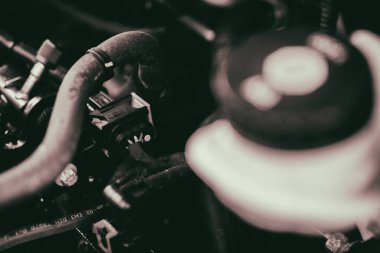 Makine yakın çekim motoru